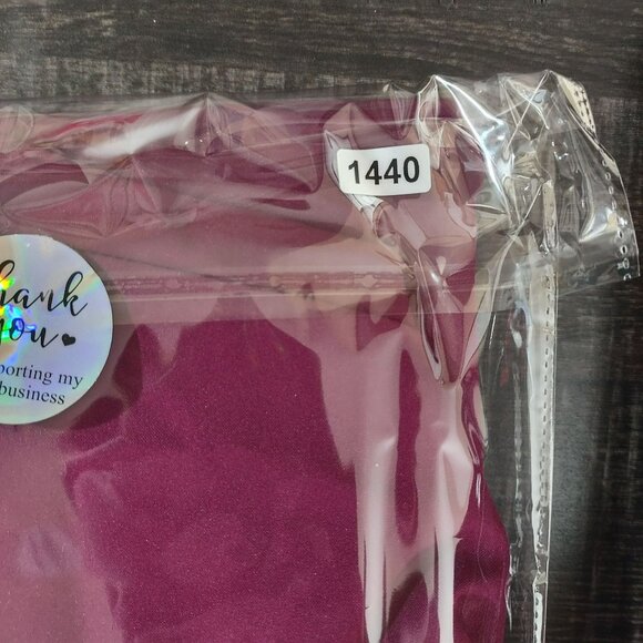 Scrubstar Womens Scrub Top 3XL Wine Short Sleeve Pocket Stretch Medical Apparel - Picture 11 of 11